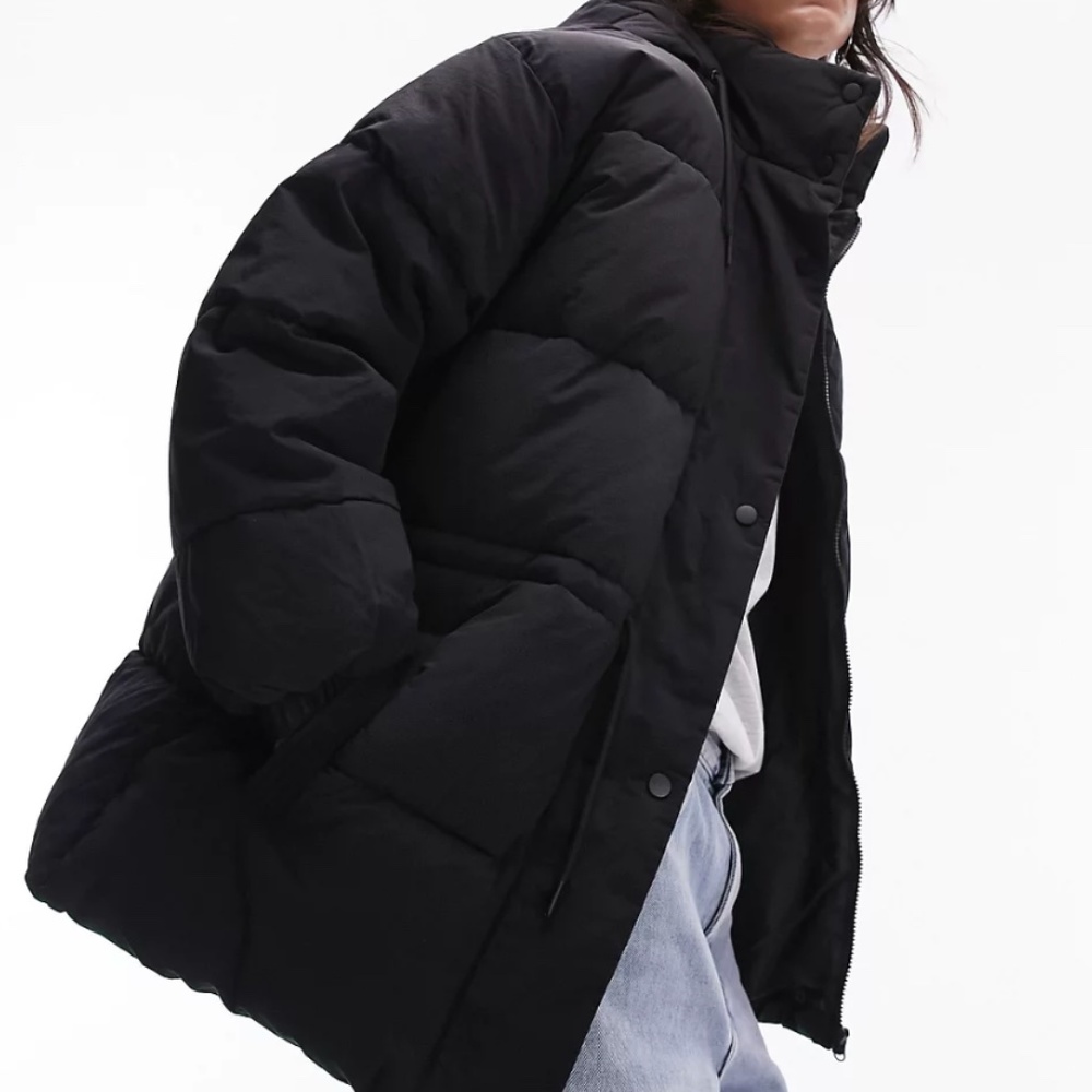 Mid Length Oversized Puffer Coat